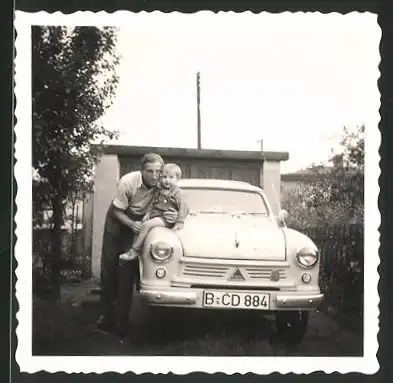 Fotografie Auto Lloyd, PKW in Berlin-Heiligensee 1957