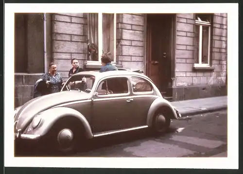 Fotografie Auto VW Käfer, Volkswagen PKW mit Faltdach