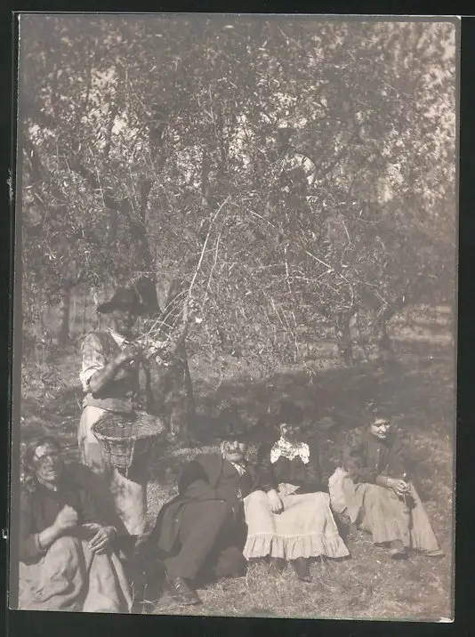 38 Fotografien unbekannter Fotograf, Ansicht Rom / Italien, Bärenführer, Ziegeuner, Trachten, Land & Leute, Stillleben u 24