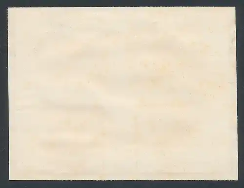 Lithographie Brückenberg, Pfarrei Wang, Lithographie um 1850, 13.5 x 10.5cm