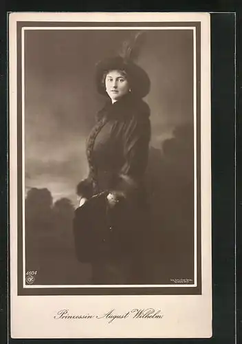 AK Prinzessin August Wilhelm