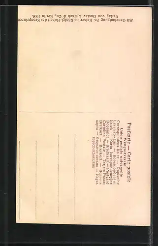 AK Kronprinzessin Cecilie mit Baby auf dem Arm