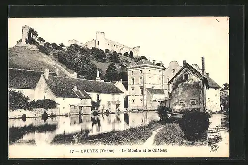 AK Druyes, Le Moulin et le Château