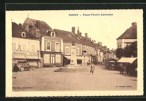 AK Toucy, Place Pierre Larousse