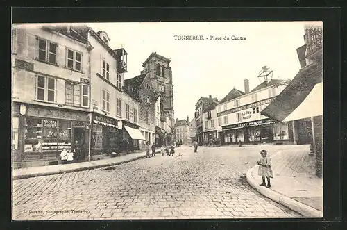 AK Tonnerre, Place du Centre