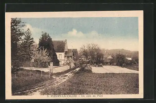 AK Fleury-la-Vallée, Un coin du Pays