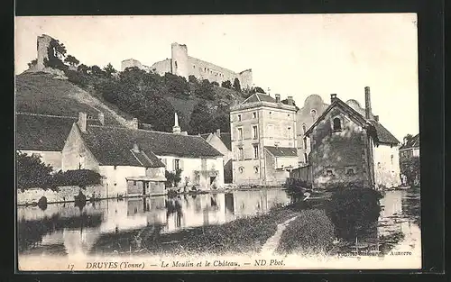 AK Druyes, Le Moulin et le Château