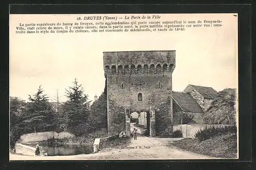 AK Druyes, La Porte de la Ville