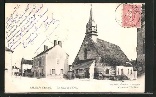 AK Champs, La Place et l`Église