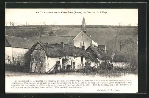 AK Vachy, Vue sur le Village