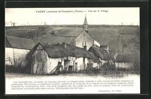 AK Vachy, Vue sur le Village