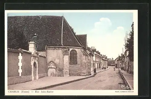 AK Chablis, Rue Jules-Ratier, Strassenpartie