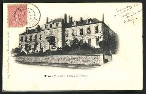 AK Toucy, École des Garcons