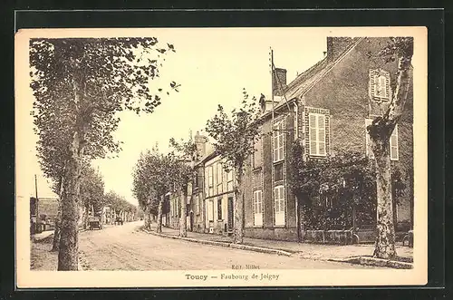 AK Toucy, Faubourg de Joigny