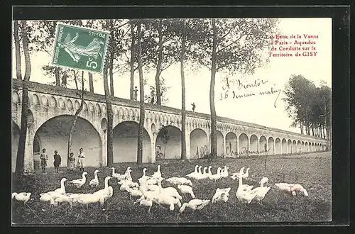 AK Gisy, Les Eaux de la Vanne à Paris, Aqueduc de Conduite