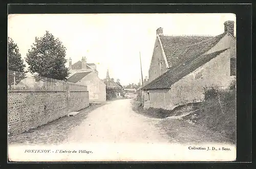 AK Fontenoy, L`Entrée du Village