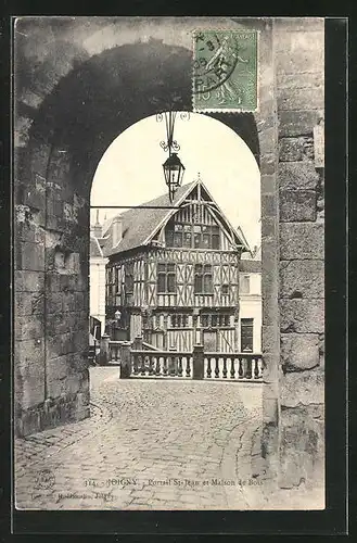AK Joigny, Portail St. Jean et Maison de Bois
