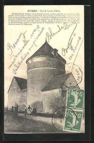 AK Etigny, Tour de l`ancien Château