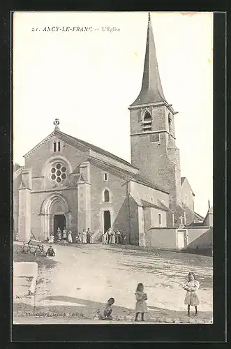 AK Ancy-le-Franc, L`Église