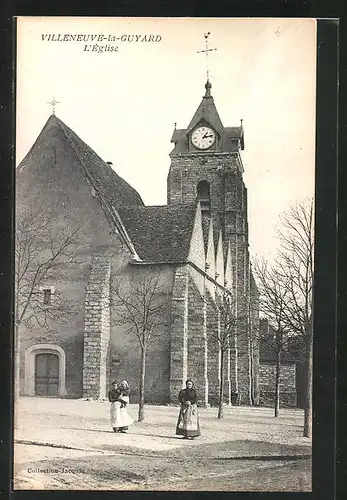 AK Villeneuve-la-Guyard, L`Église