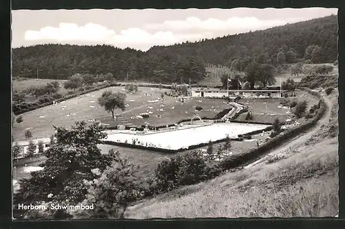 AK Herborn, Blick zum Schwimmbad