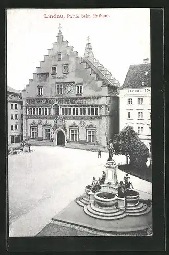 AK Lindau, Partie beim Rathaus