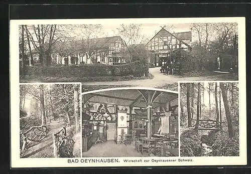 AK Bad Oeynhausen, Gasthaus zur Oeynhauser Schweiz