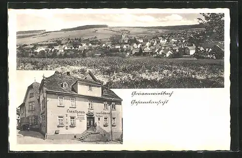 AK Grävenwiesbach, Gasthaus zum Löwen
