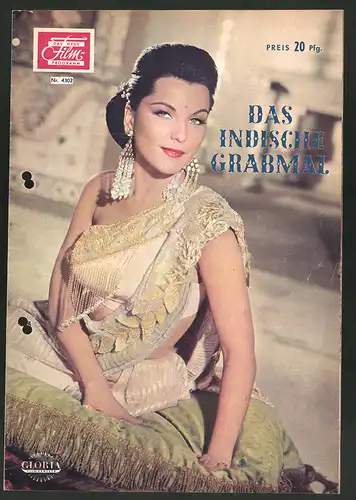 Filmprogramm DNF Nr. 4302, Das indische Grabmal, Debra Paget, Claus Holm, Walther Reyer, Regie Fritz Lang