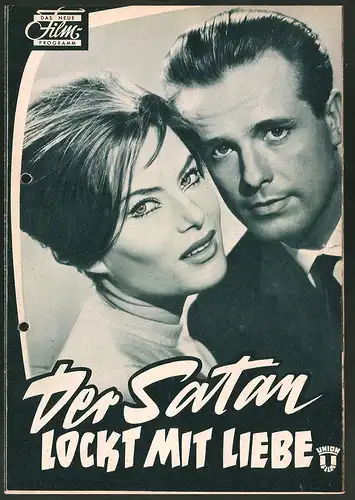 Filmprogramm DNF, Der Satan lockt mit Liebe, Belinda Lee, Peter Capell, Osman Ragheb, Regie Rudolf Jugert