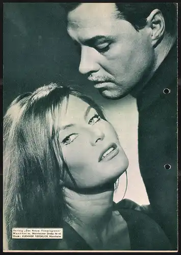Filmprogramm DNF, Der Satan lockt mit Liebe, Belinda Lee, Peter Capell, Osman Ragheb, Regie Rudolf Jugert