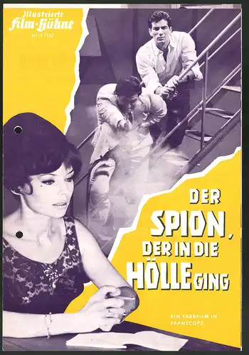 Filmprogramm IFB Nr. 7132, Der Spion, der in die Hölle ging, Ray Danton, Roger Hanin, Manuel Gil, Regie Maurice Labro