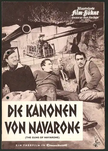 Filmprogramm IFB Nr. 05850, Die Kanonen von Navarone, David Niven, Gia Scala, Albert Lieven, Regie J. Lee Thompson