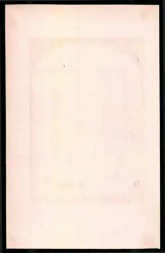 Stahlstich Minden, Das Innere des Doms, Stahlstich um 1840, 23 x 15cm