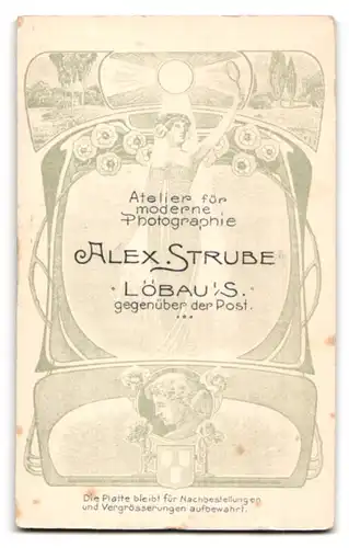 Fotografie Alexander Strube, Löbau i. S., Portrait stattlicher Herr mit grauem Vollbart