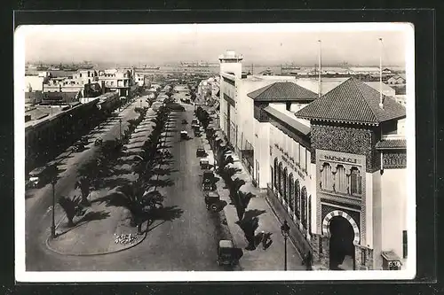AK Casablanca, Boulevard of the 4th Zuaven