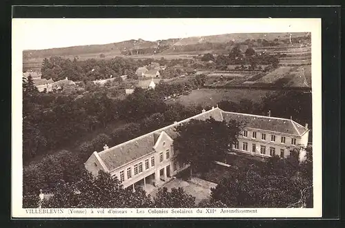 AK Villeblevin, Les Colonie Scolaire Du XIIe Arrondissment