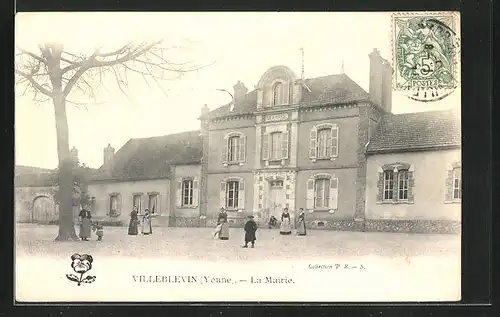 AK Villeblevin, La Mairie