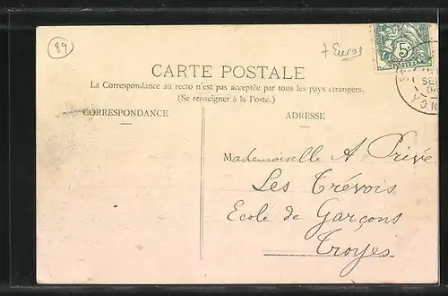 AK Saint-Florentin, La Caisse d'Epargne