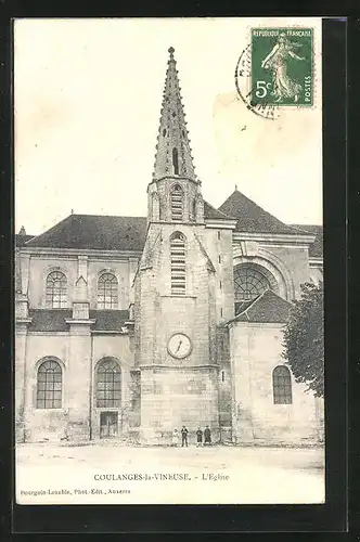 AK Coulanges-la-Vineuse, L'Eglise