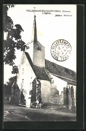 AK Villefranche-Saint-Phal, L'Eglise