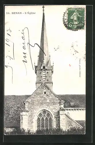 AK Senan, L'Eglise