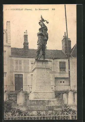 AK Seignelay, Le Monument