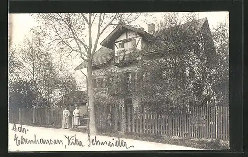 AK Ebenhausen, Villa Schneider