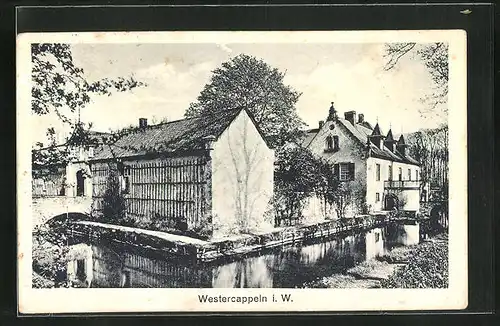 AK Westercappeln i. W., Ortspartie