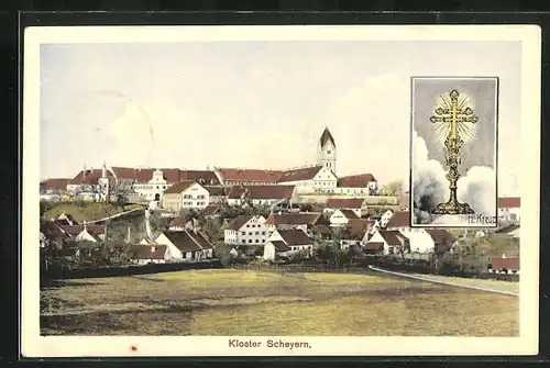 AK Scheyern, Kloster Scheyern, H. Kreuz