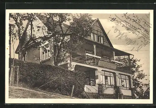 AK Ockershausen bei Marburg /Lahn, Restaurant zum Waldhaus