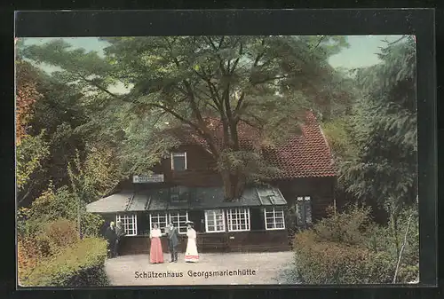 AK Georgsmarienhütte, Gasthaus Schützenhaus
