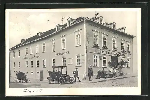 AK Usingen / Taunus, Gasthaus Zur Sonne