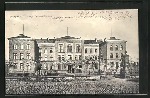 AK Usingen i. T., Kgl. Lehrerseminar